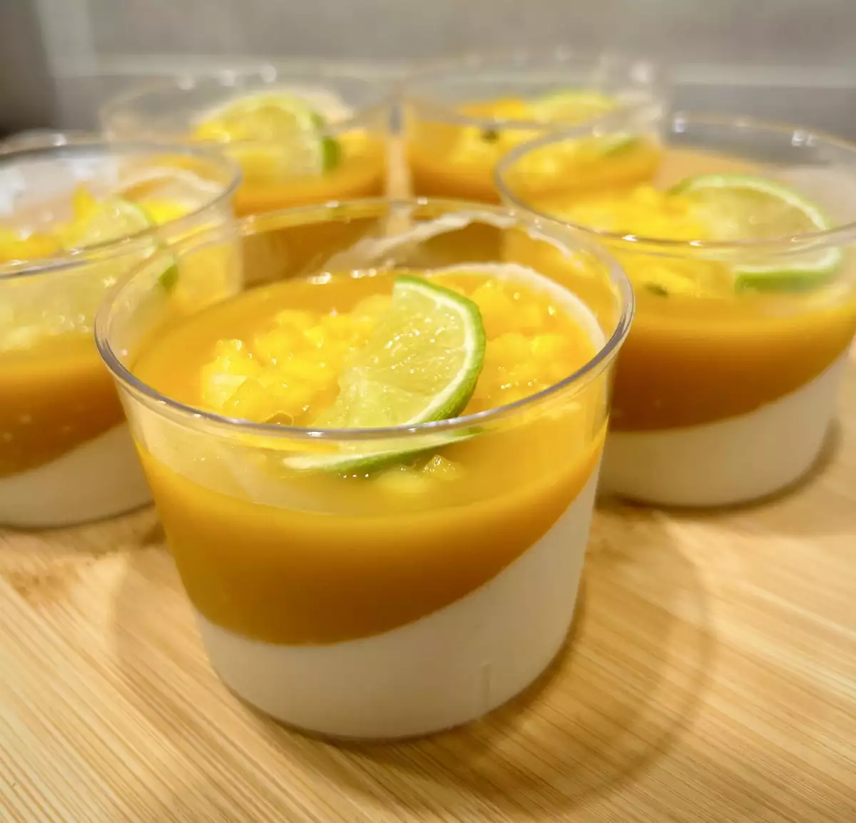 Panacotta mangue - passion